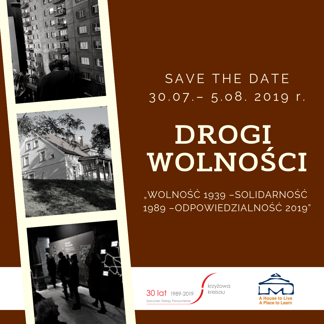 ||REKRUTACJA|| Drogi Wolności 2019, 30.07-05.08.2019 Krzyżowa, Oświęcim